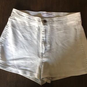 American apparel disco shorts